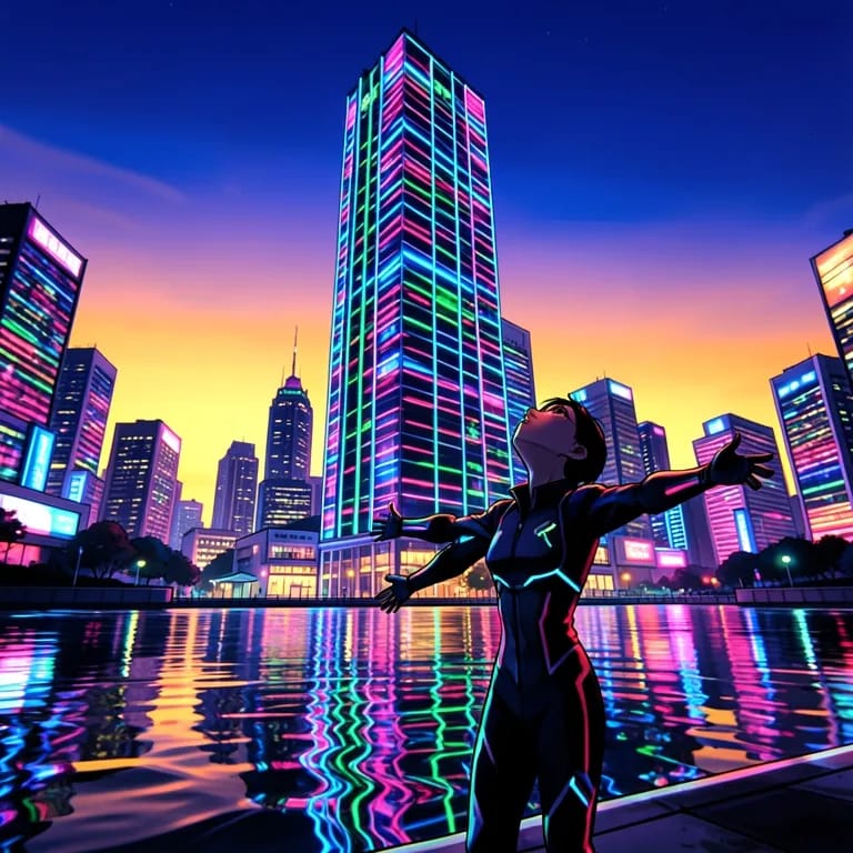 オリジナル楽曲 —「NEON SKYLINE」