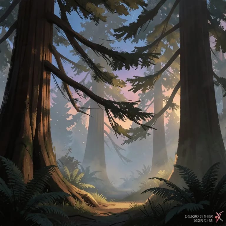 Under the Redwoods Wind