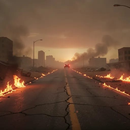 Mexico on fire