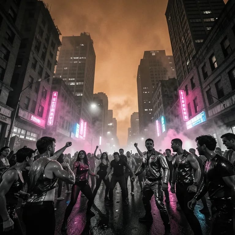 Title Hot Summer dancing By: MikeWhite CloudWalker