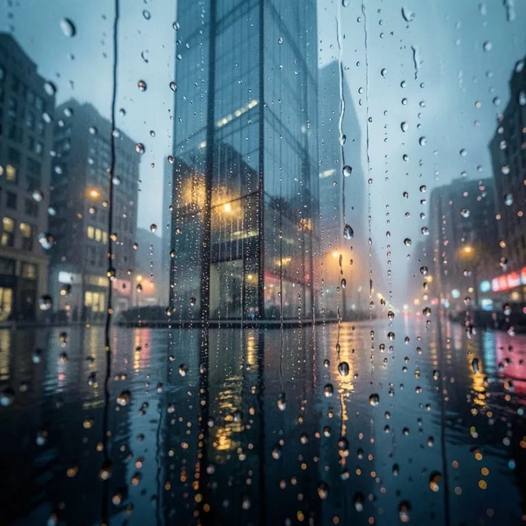 Rain on Glass