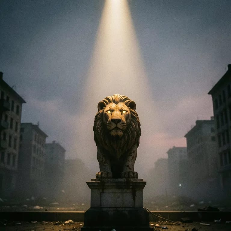Lion inside