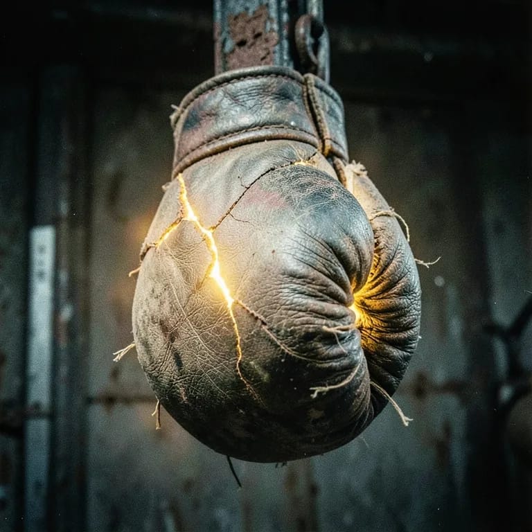 You have to hit hard and get back up
