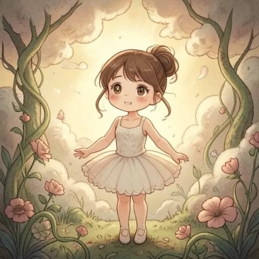 Little Brown-Eyed Ballerina