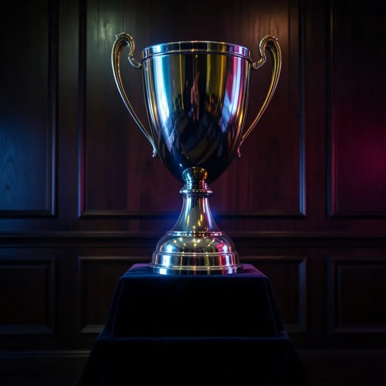 Metallic Trophy Heartbreak