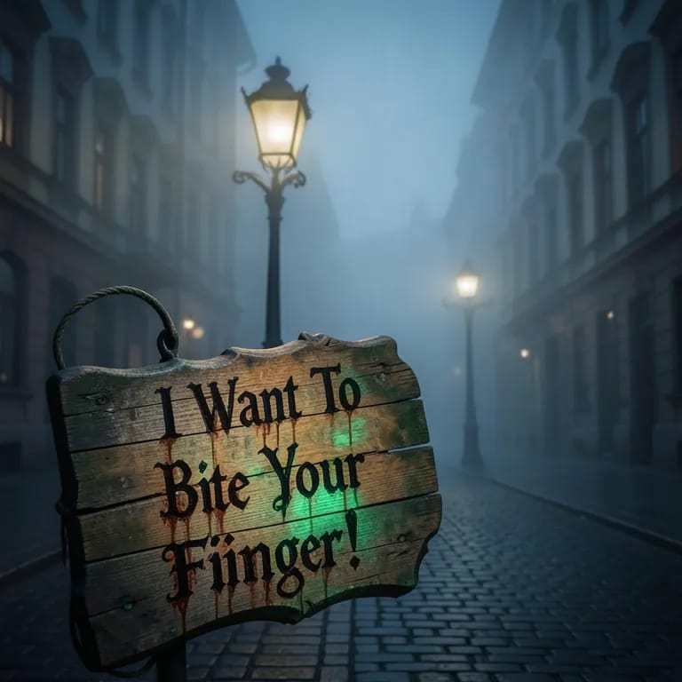 I Want To Bite Your Finger