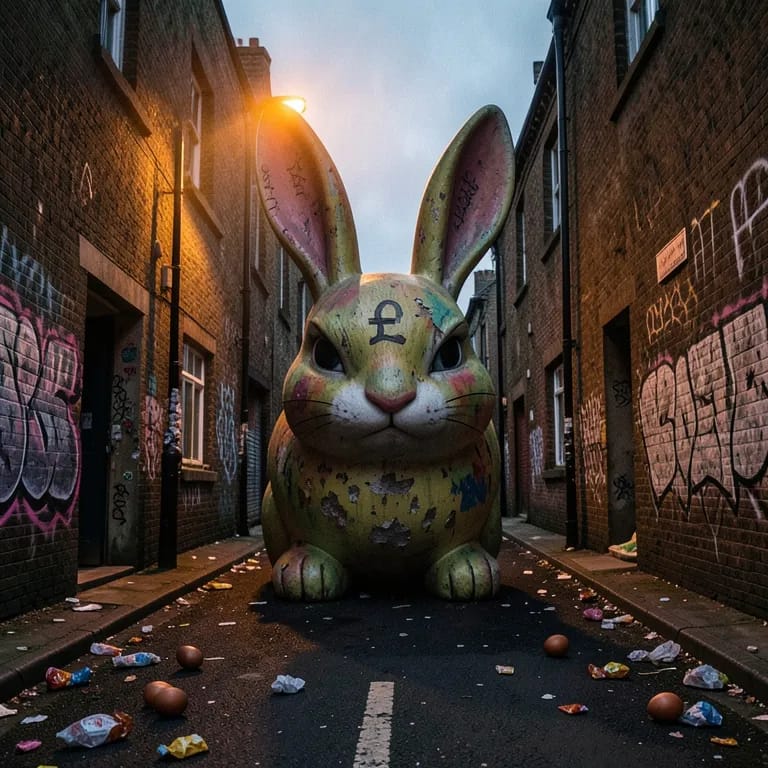 “Man Said Easter Bunny Owes Me Money"
