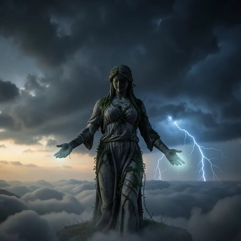 Beneath the Collapsing Skies