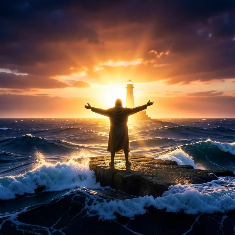 I hold the light