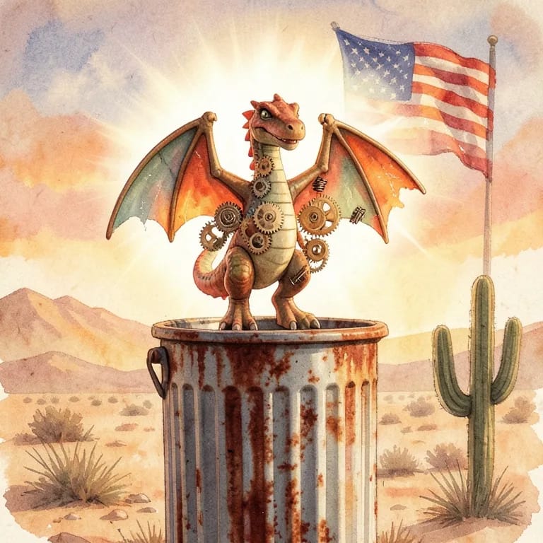 Toy Dragon Recycling