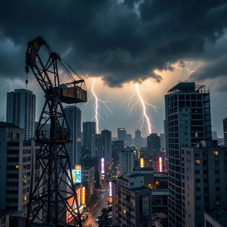 Demons control the weather