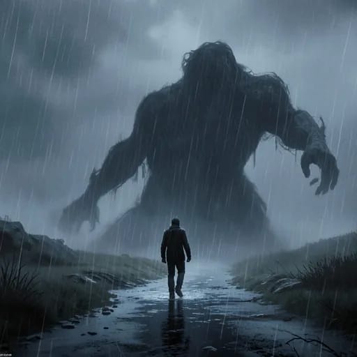 Walking beside me