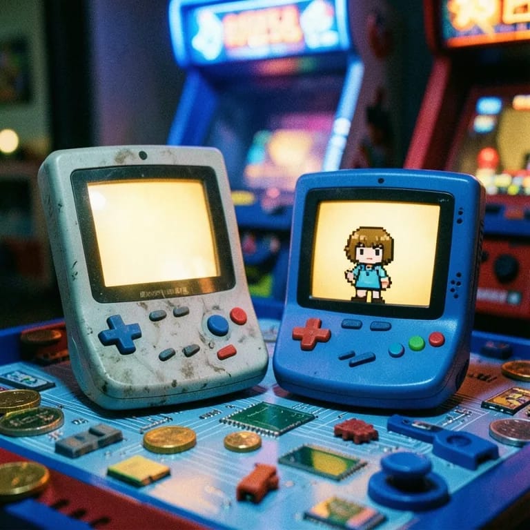 Arcade Lovers in a Pixel World