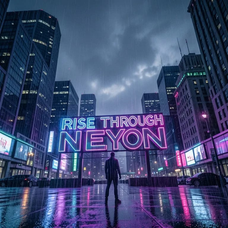 RISE THROUGH NEON