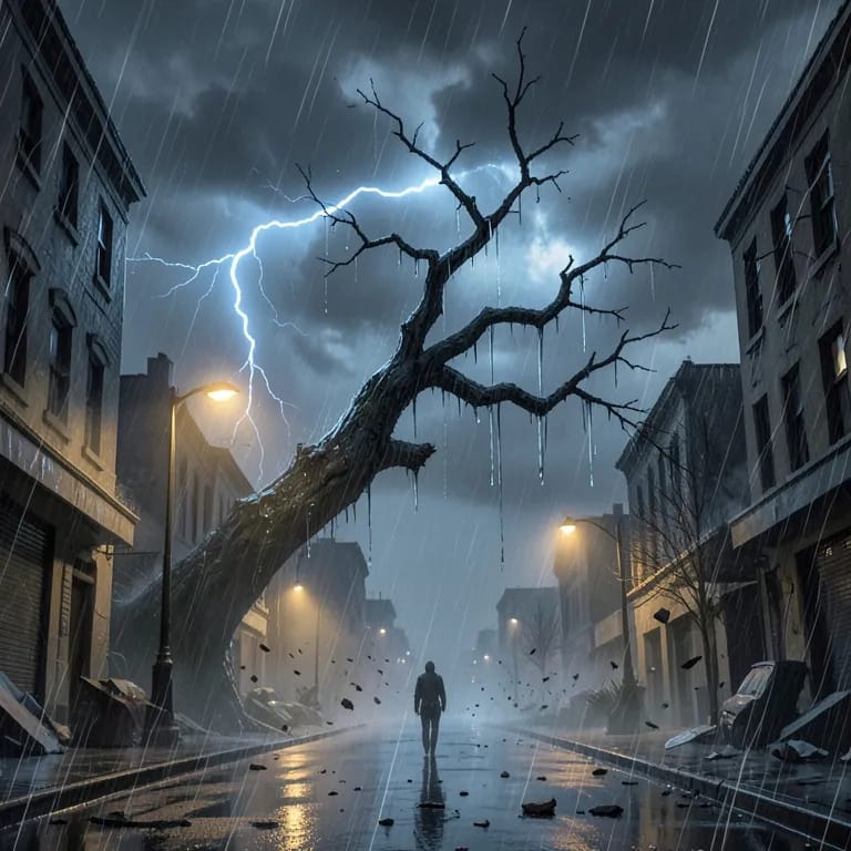 Quando a chuva cai