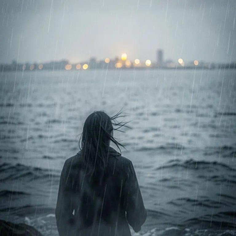 Regn og vind