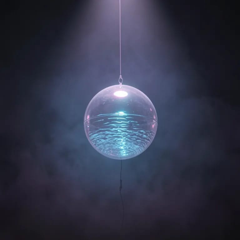 Puppet in a bubble