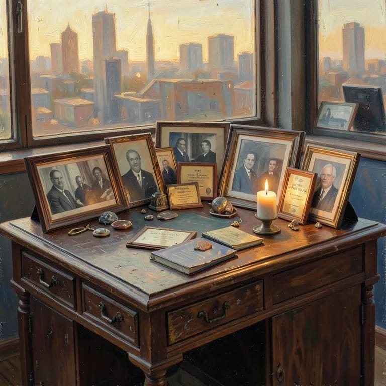 Golden Desk Chair