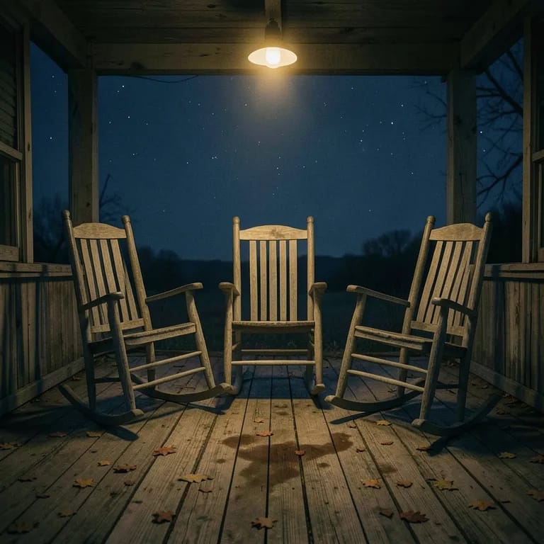 Three Empty Chairs