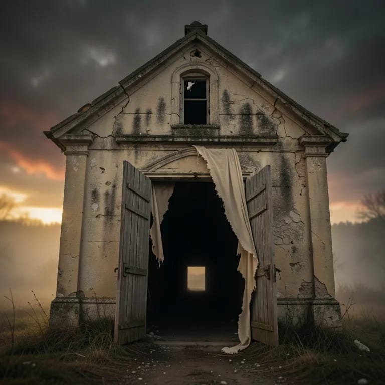 Veil Torn Wide