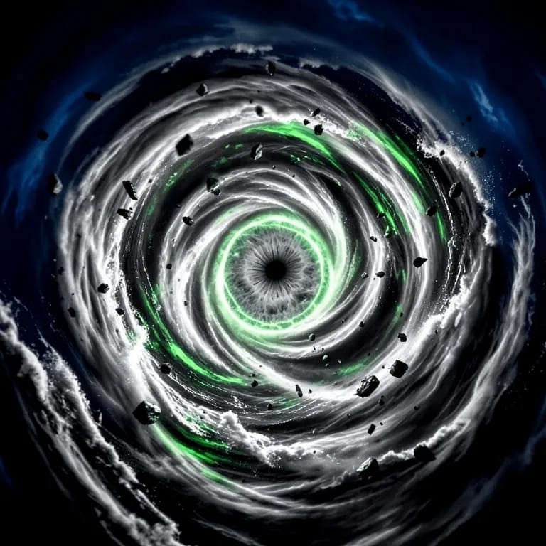 Like a typhoon