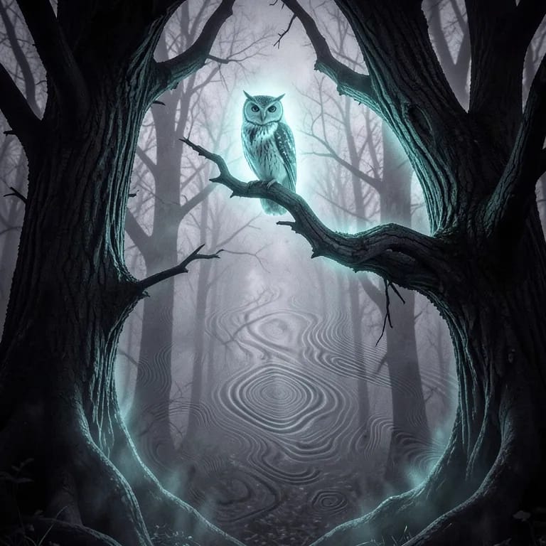 Midnight Owls in the Pines