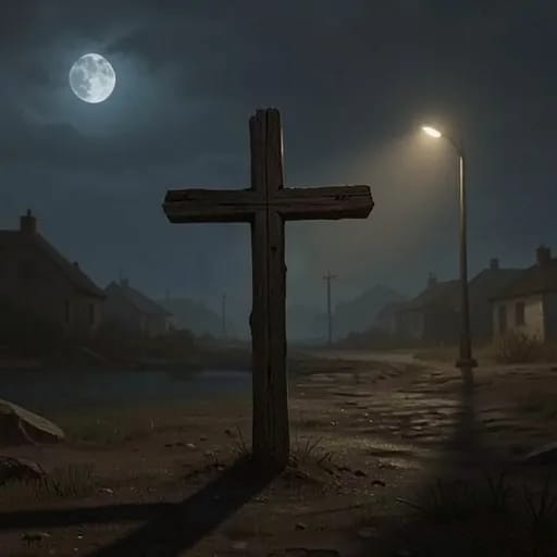 Country Boys at the Foot of the Cross