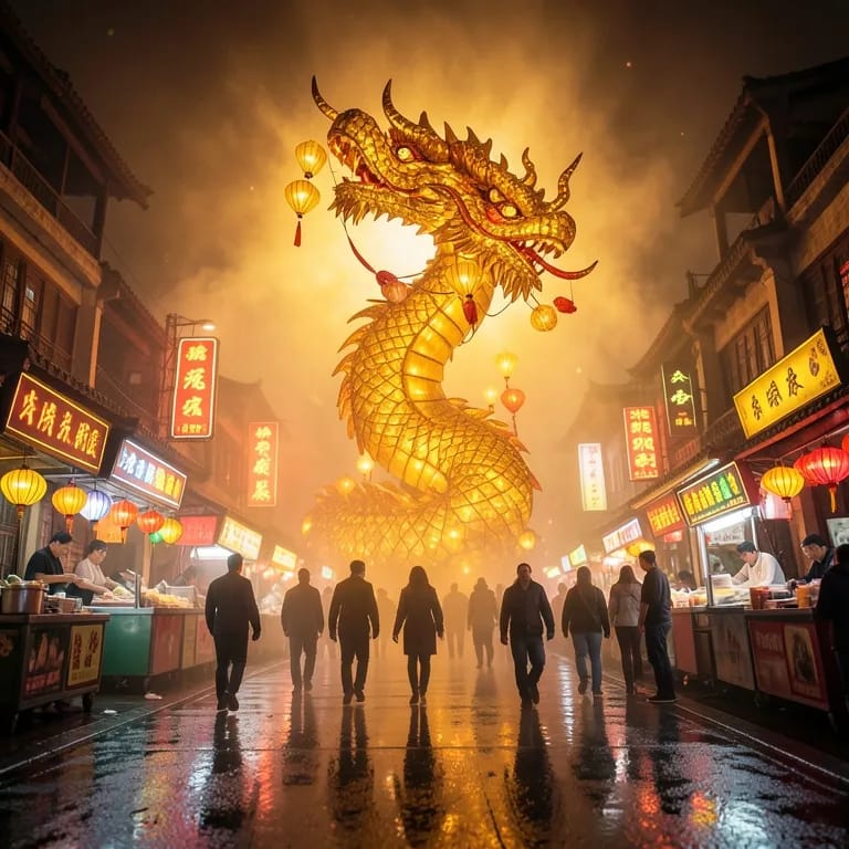 杭州夜市开财门