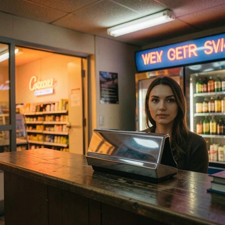 Midnight Eyes at the Counter