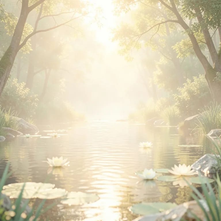 Sitting by a Crystal River