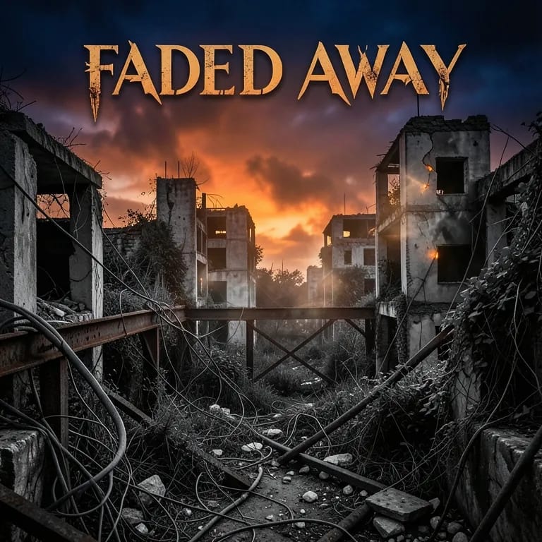 Faded away