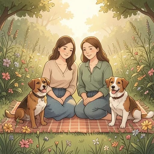 Besties And Our Dogs