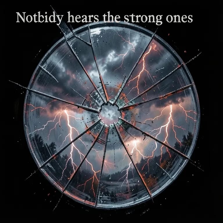 Nobody hears the strong ones