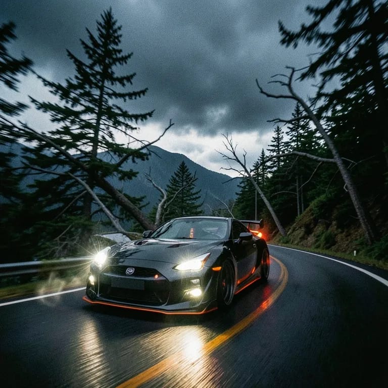 The Demon GT-R Drifter 富士の森の悪魔のGT-Rドリフター