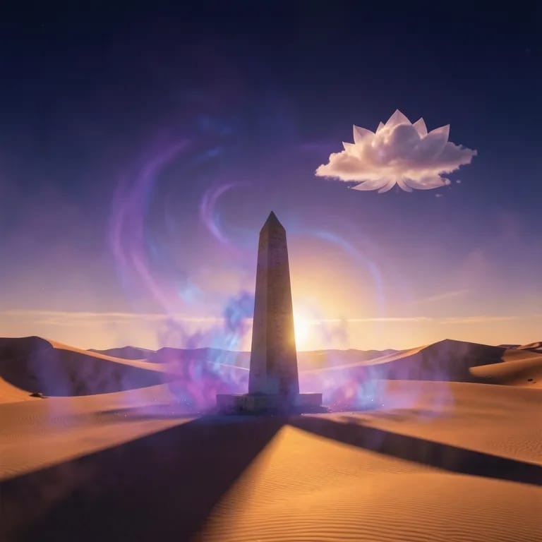 Desert Moon in My Phone
