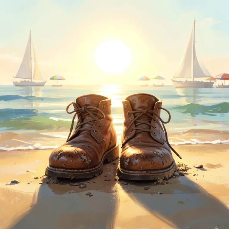 Boots In The Sand