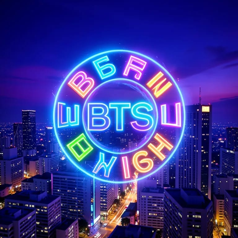 Nomes de Luz BTS