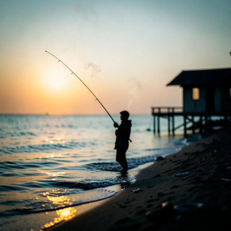 Feet in the Sand, Pole in the Water