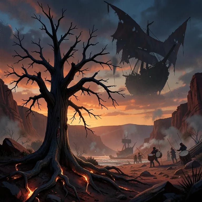 The Night Cave Creek Fell