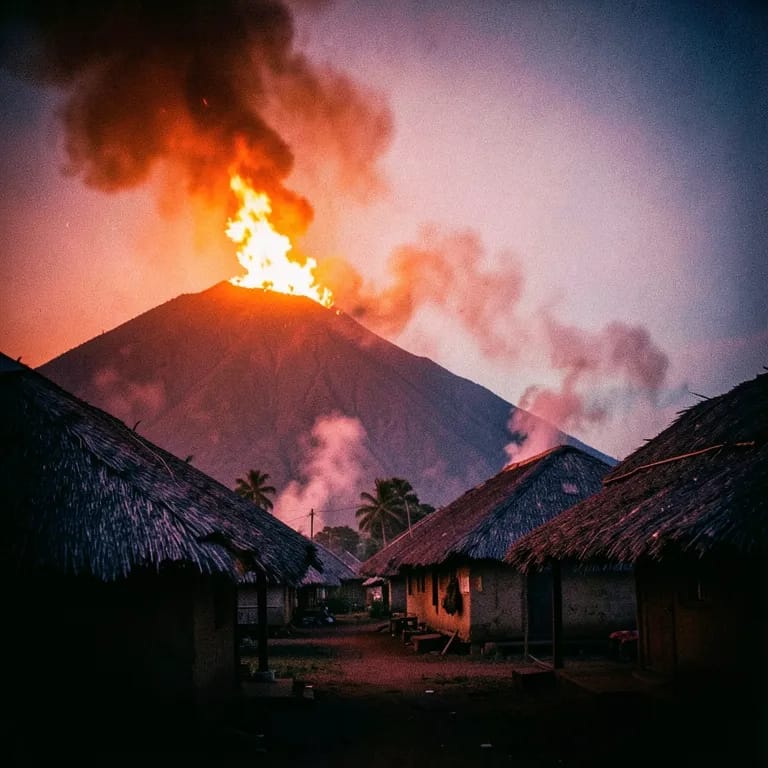 Fire on the mountain