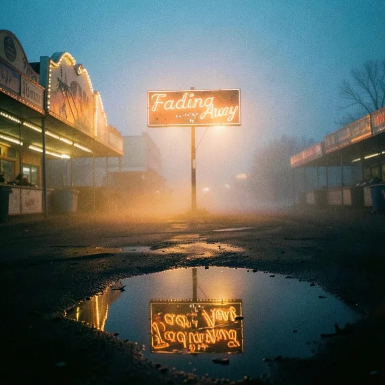 Fading away