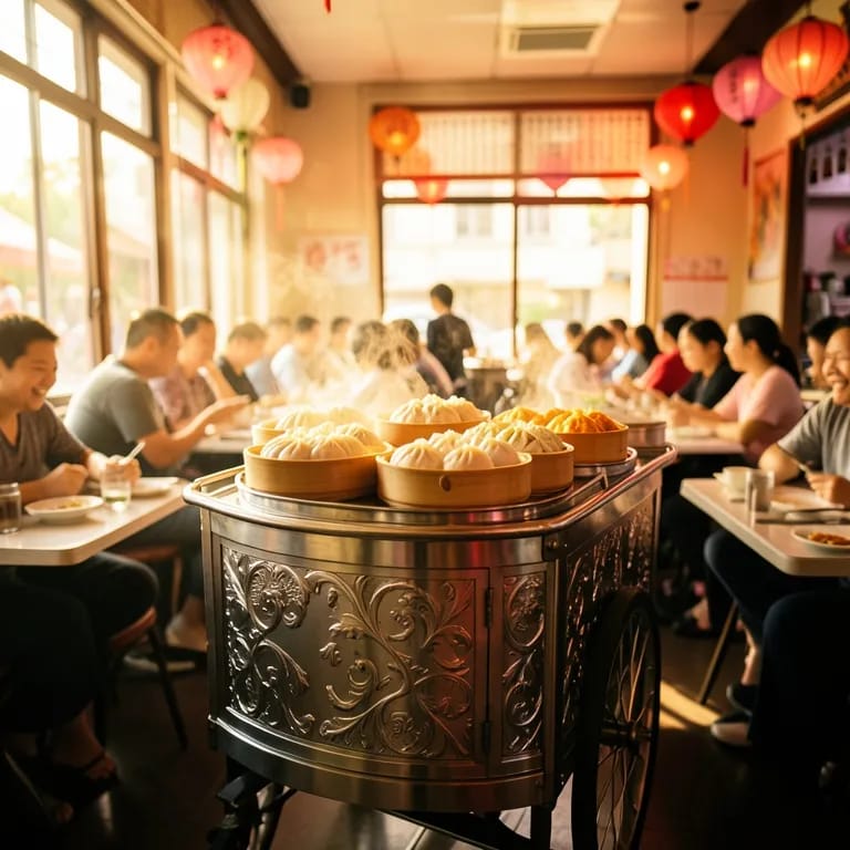 Rollin' Dim Sum Carts