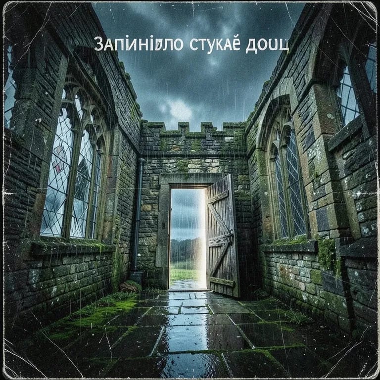 Запізніло стукає дощ