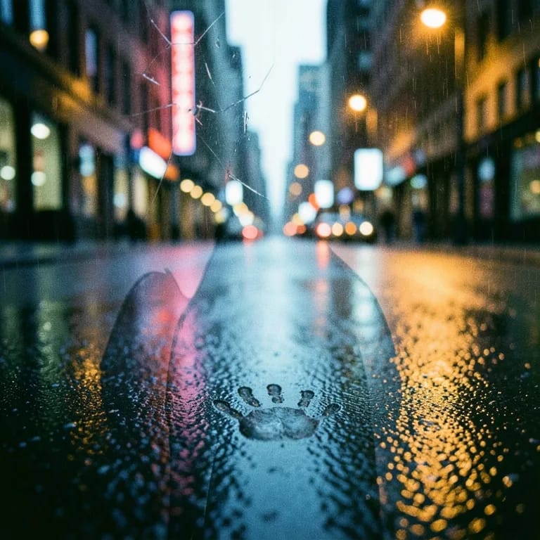 Standing in the rain