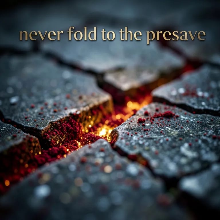 Never Fold to the Pressure