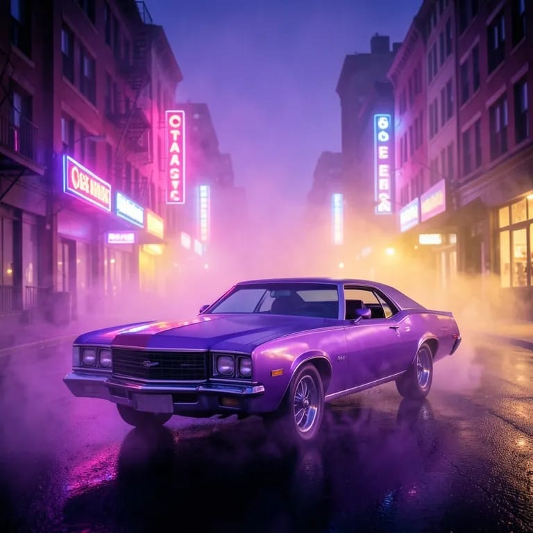 Purple Ride in the Cut