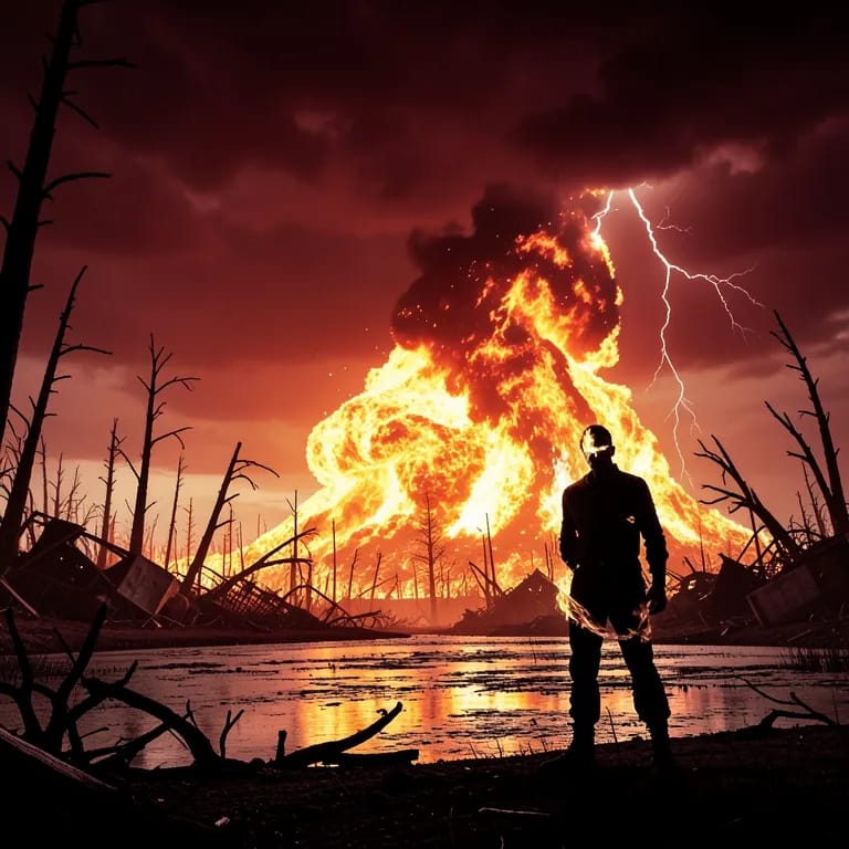 End times flame