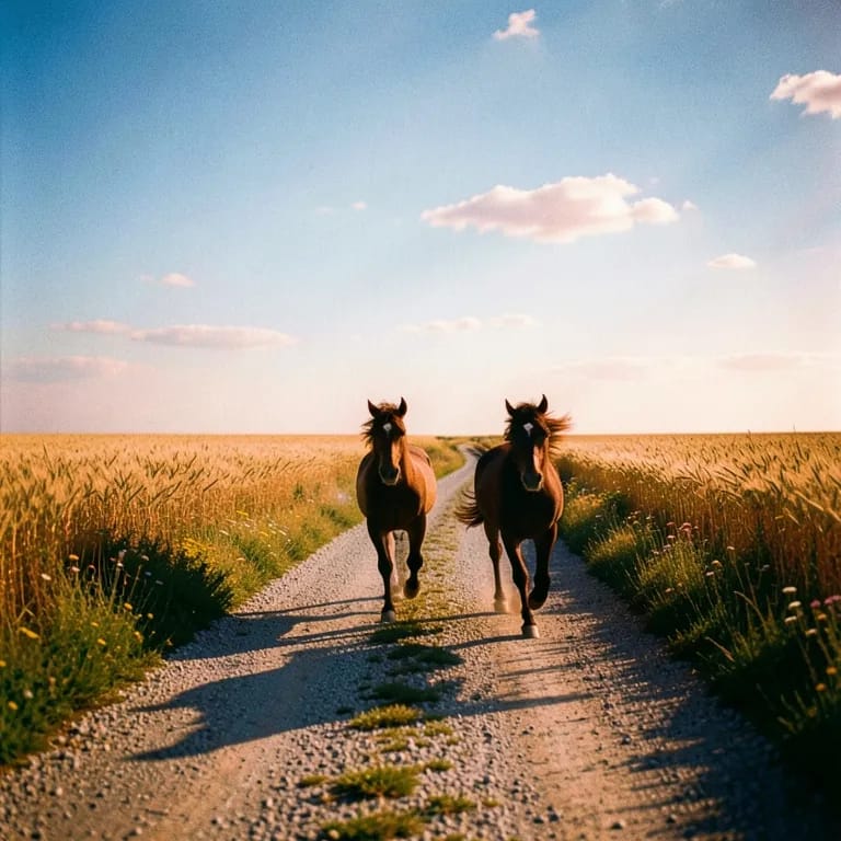Gravel Road Sun & Moon
