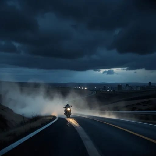 Midnight On Two Wheels