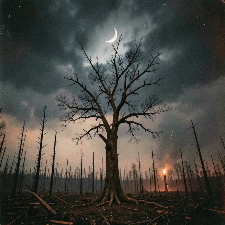 L'homme marche sur la terre (tête)